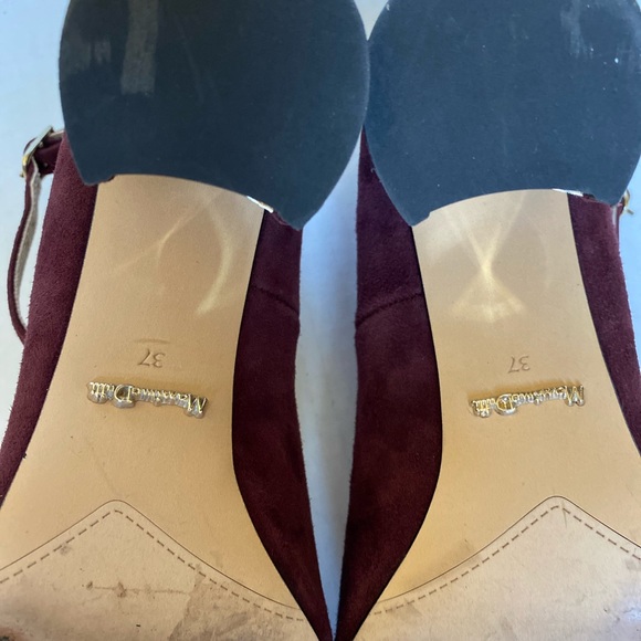 Massimo Dutti Cap Toe Mary Jane Shoe 37 Ankle - Picture 6 of 6